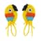 Summer Yellow Parrot Bead Earrings by Make Market®